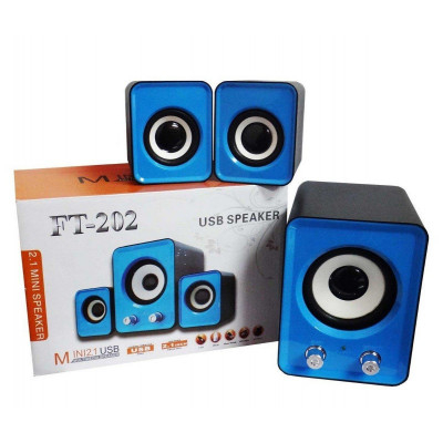 Ηχεία μίνι Usb 2.1 stereo multimedia  FT-202