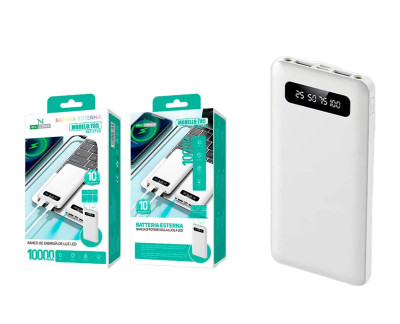 Power Bank  ( Φορητή μπαταρια ) 2 θύρεσ usb 10000 mAh -T85