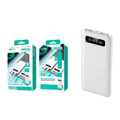Power Bank  ( Φορητή μπαταρια ) 2 θύρεσ usb 10000 mAh -T85